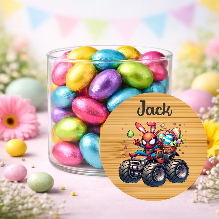 Easter Jars Character themed