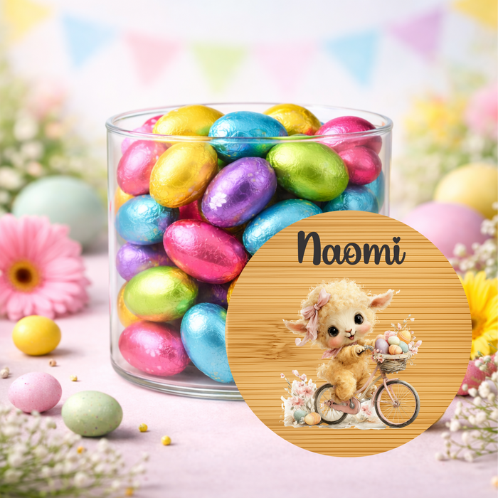 Easter Jars Cute Yellow Chicks & Bunny