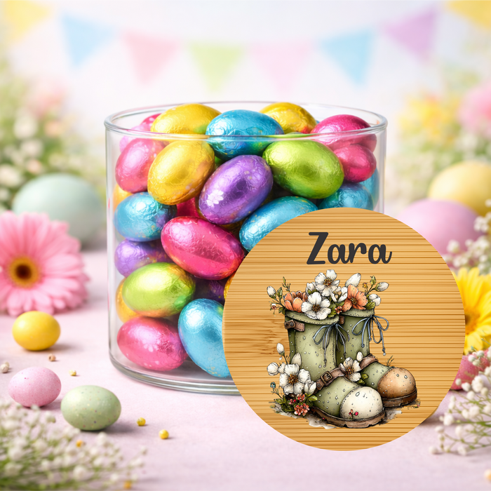 Easter Jars Whimsical