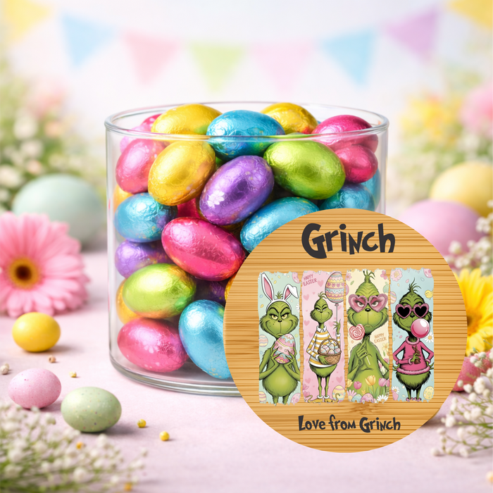 Easter Jars Grinch