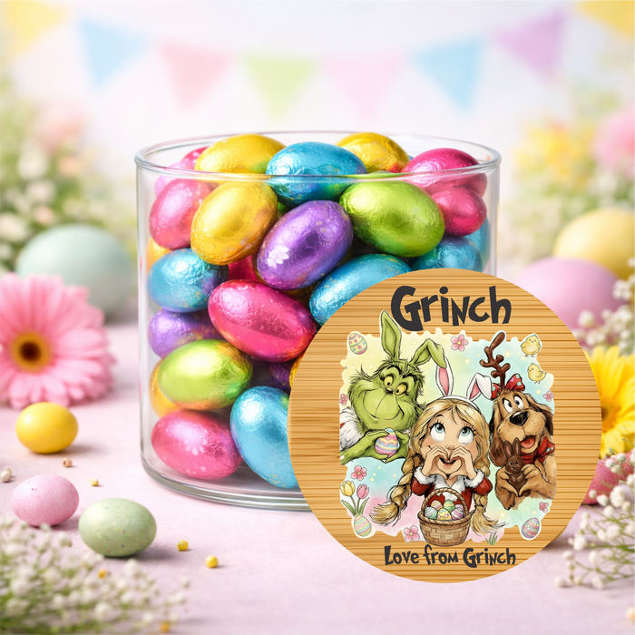Easter Jars Grinch