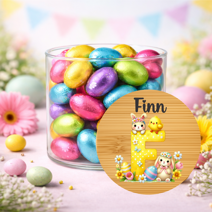 Easter Jars Garden Filled Bunny