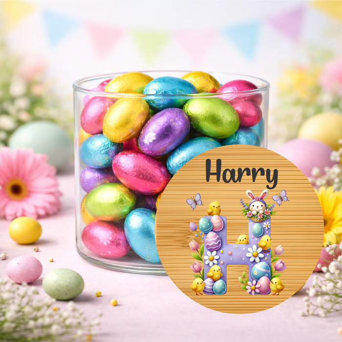 Easter Jars Garden Filled Bunny