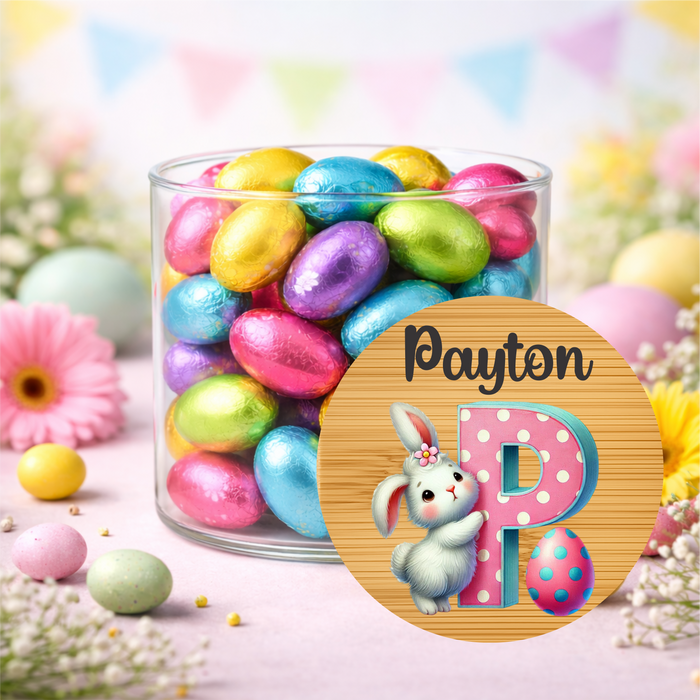 Easter Jars Playing in the Garden