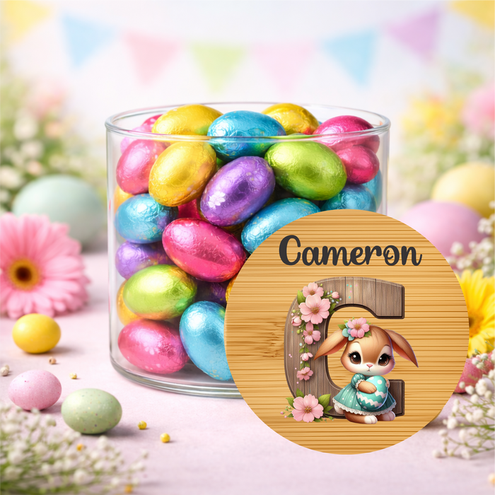 Easter Jars Woodlook Bunny