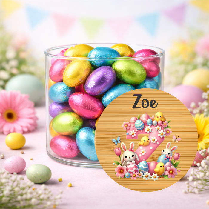 Easter Jars Garden Filled Bunny
