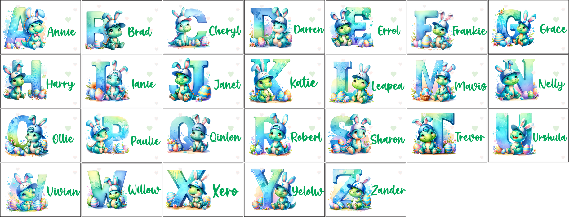 Easter Dino Tin