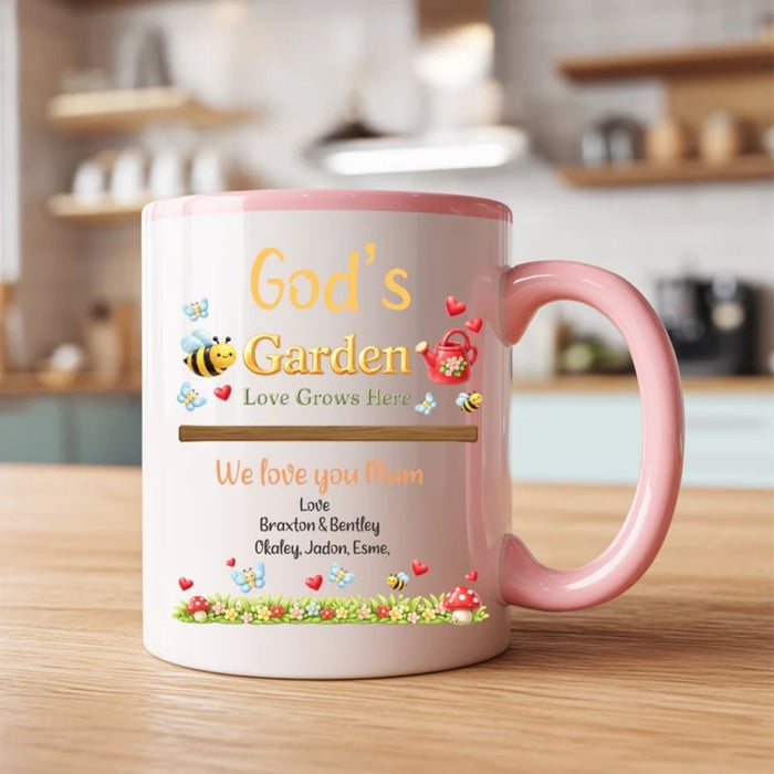 Personalised Floral Faith Mugs | Christian Gifts Made in Australia