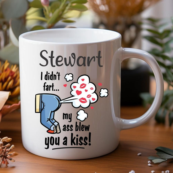 I Didn't Fart  Personalised Gift Australia Funny Mug For Brother