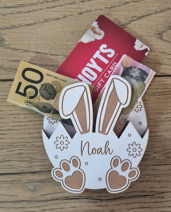 Easter bunny money gift Box