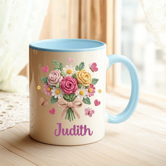 Personalised hobby mug custom gift with hobby-themed design made in Australia