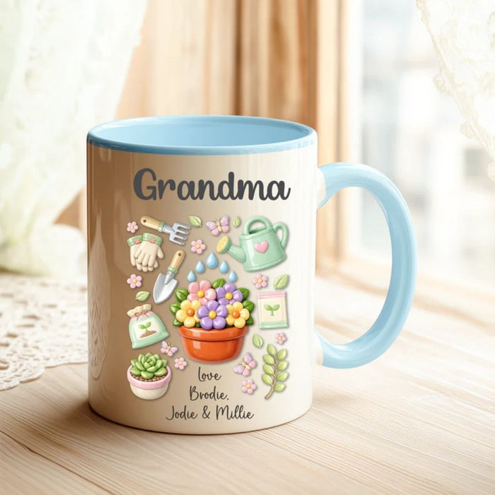 Personalised hobby mug custom gift with hobby-themed design made in Australia