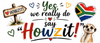 Mug design: Yes we really do say Howzit