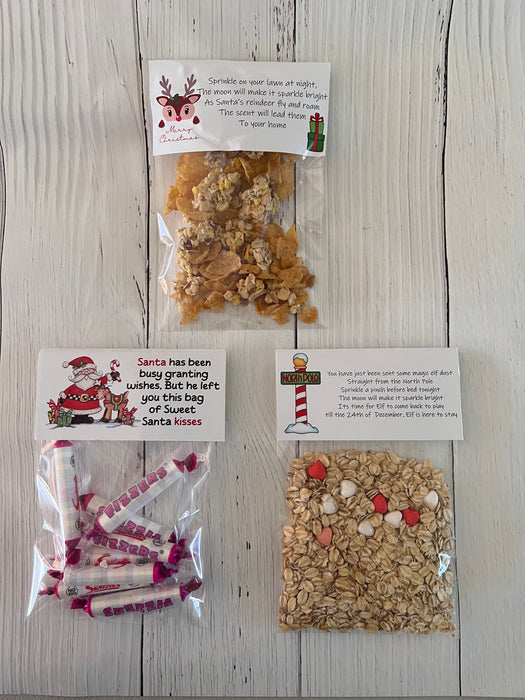 Reindeer and Elf Food Snacks