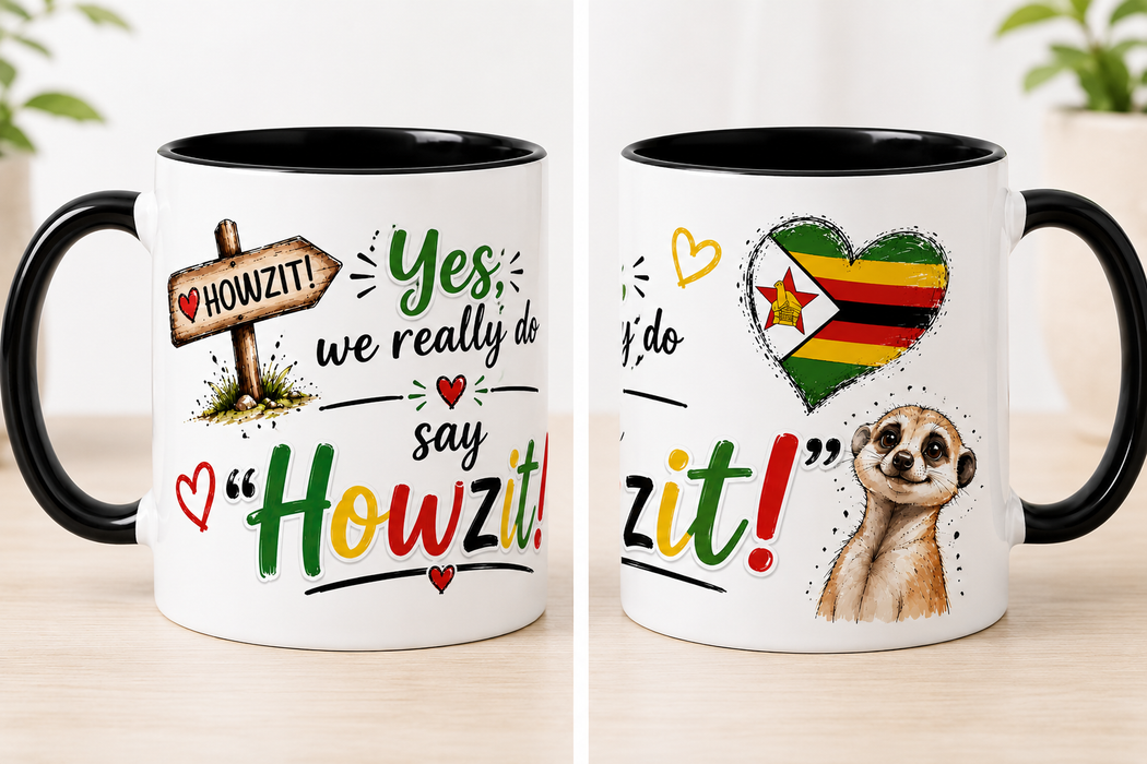 Personalised Mugs for Homesick Africans