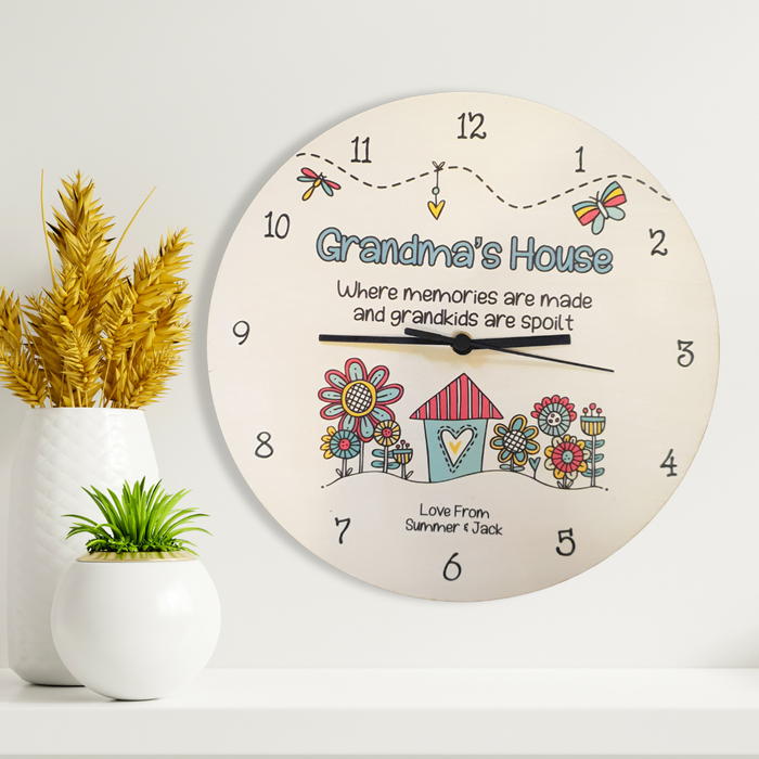 Little House Clock