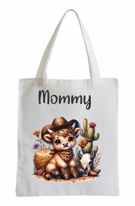Calico Tote Bag Highland 1