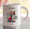 Personalised inspirational mug featuring an uplifting message, custom design and premium ceramic finish made in Australia.