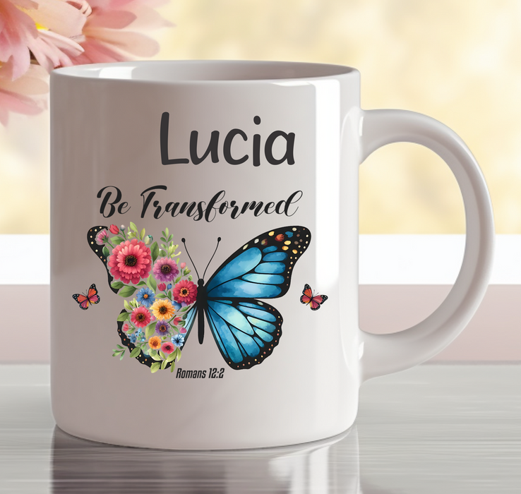 Personalised inspirational mug featuring an uplifting message, custom design and premium ceramic finish made in Australia.