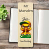 Personalised bookmark with custom name designed and printed in Australia.
