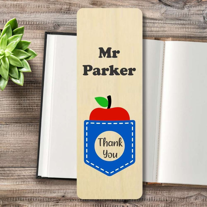 Personalised bookmark with custom name designed and printed in Australia.