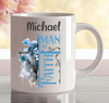 Personalised inspirational mug featuring an uplifting message, custom design and premium ceramic finish made in Australia.