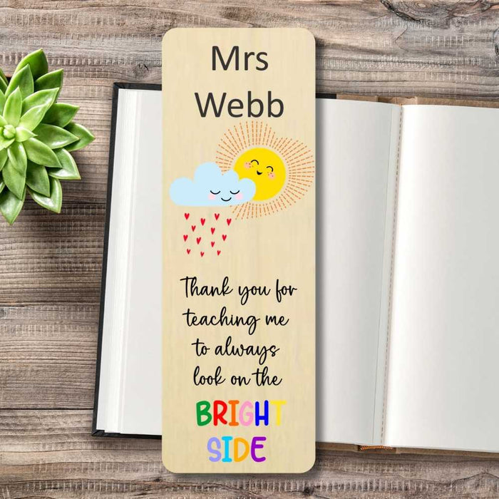 Personalised bookmark with custom name designed and printed in Australia.