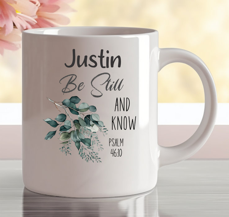 Personalised Floral Faith Mugs | Christian Gifts Made in Australia