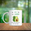Personalised mug for Mum and Nan featuring custom name and avocado design made in Australia