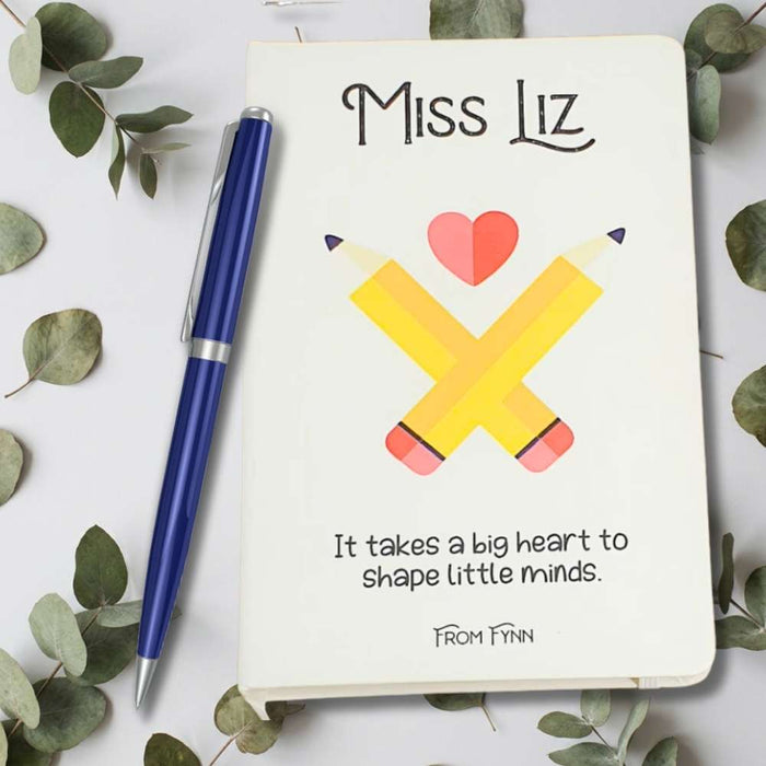 Personalised A5 Notebook - Teacher Appreciation