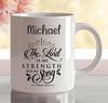 Personalised inspirational mug featuring an uplifting message, custom design and premium ceramic finish made in Australia.
