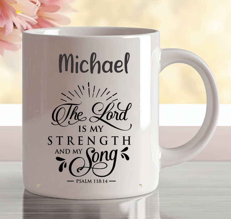 Personalised inspirational mug featuring an uplifting message, custom design and premium ceramic finish made in Australia.