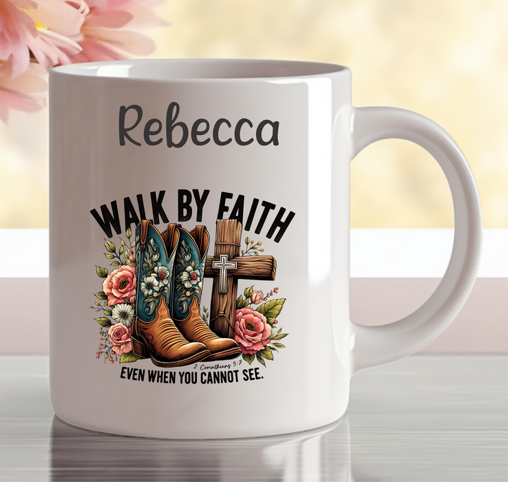 Personalised inspirational mug featuring an uplifting message, custom design and premium ceramic finish made in Australia.