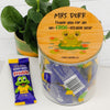 Personalised teacher appreciation lolly jar featuring a frog design and custom teacher name, handmade in Australia.