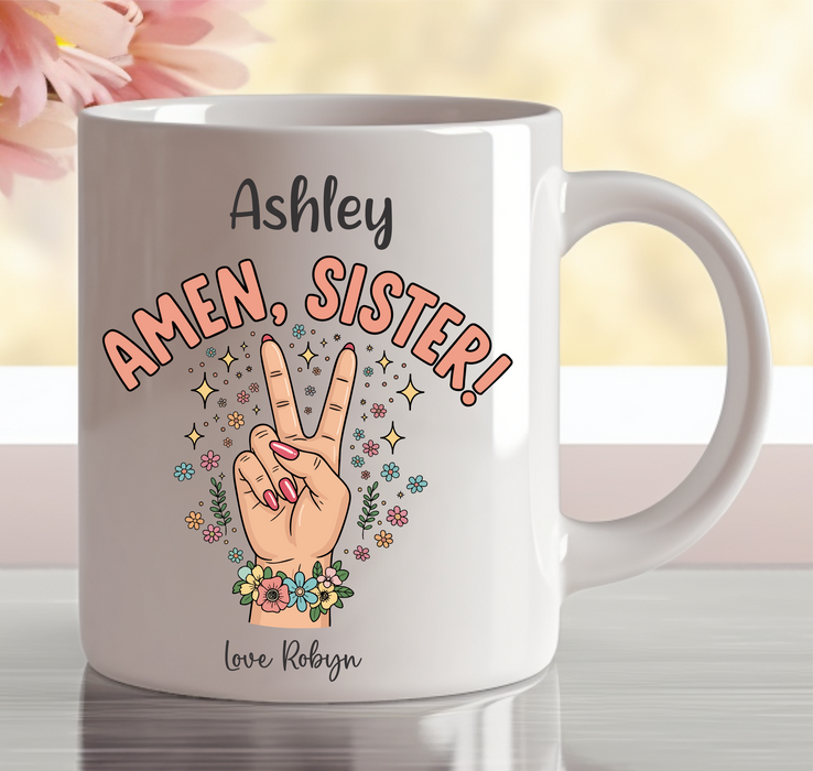 Personalised inspirational mug featuring an uplifting message, custom design and premium ceramic finish made in Australia.