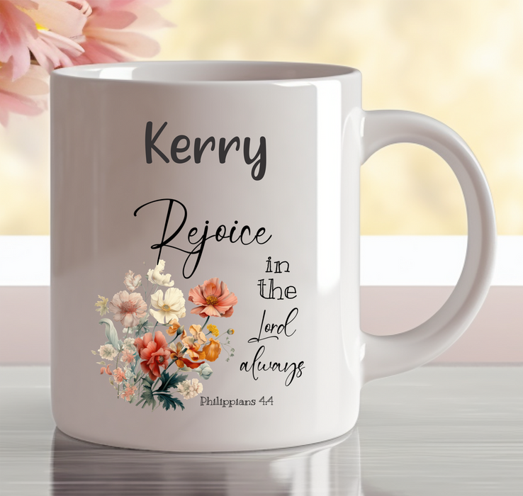 Personalised inspirational mug featuring an uplifting message, custom design and premium ceramic finish made in Australia.